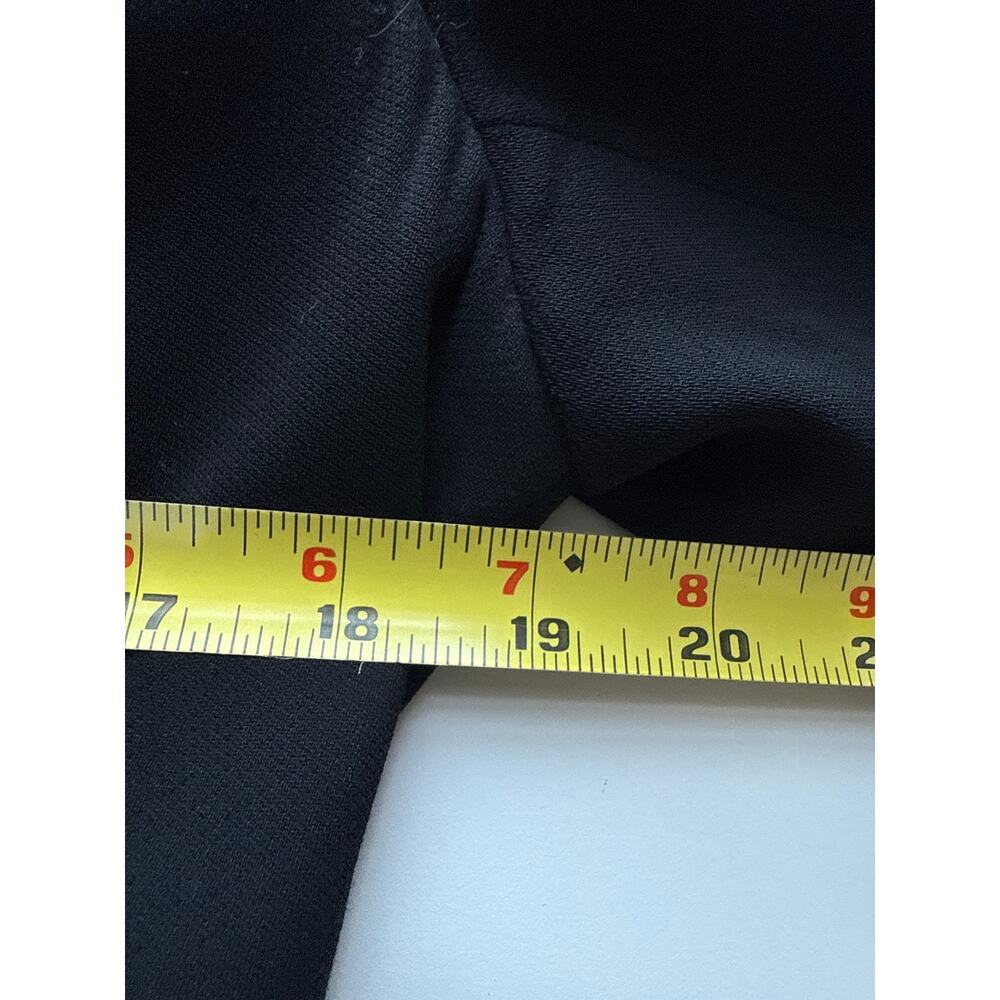 Vintage Chanel Single Breasted Fitted Wool Blazer in Black Size 44 - Picture 6 of 9